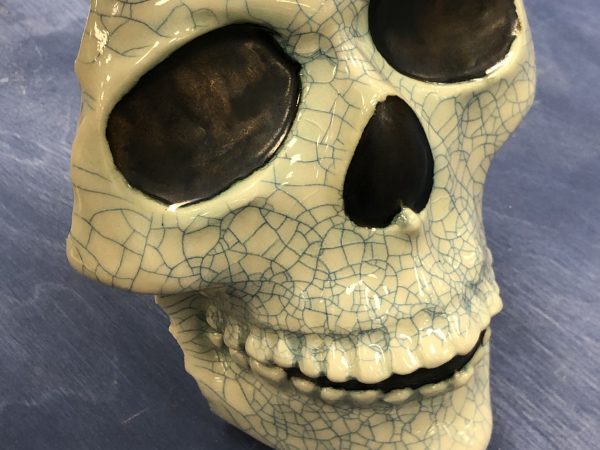 TecumsehsRevenge Skull Mask Slip Cast and Finished at DMS 2